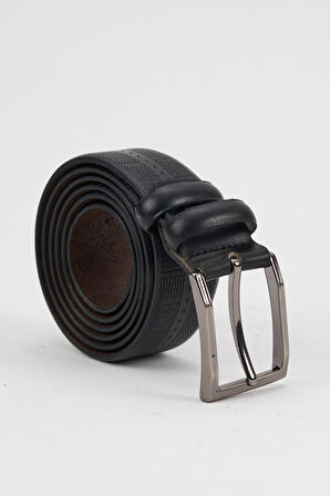 Alexandergardi Erkek Doku Detaylı Hakiki Deri Kemer