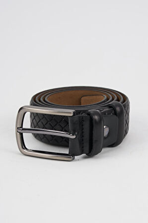 Alexandergardi Erkek Doku Detaylı Hakiki Deri Kemer (E24-KEMER-09-MN)