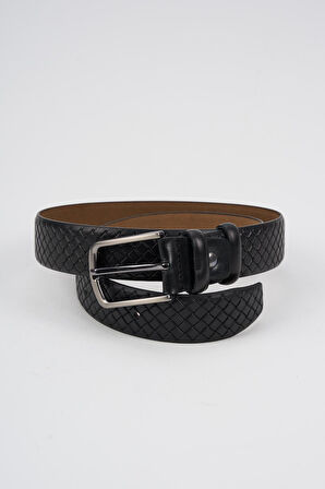 Alexandergardi Erkek Doku Detaylı Hakiki Deri Kemer (E24-KEMER-09-MN)