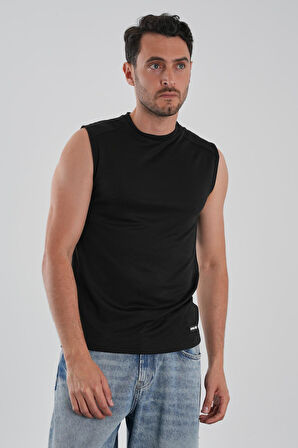 ALEXANDERGARDI Pamuklu Kolsuz Erkek T-shirt