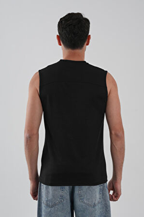 ALEXANDERGARDI Pamuklu Kolsuz Erkek T-shirt