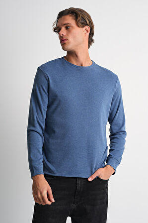 ALEXANDERGARDI Uzun Kollu Bisiklet Yaka Basic Sweatshirt