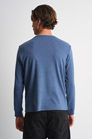ALEXANDERGARDI Uzun Kollu Bisiklet Yaka Basic Sweatshirt