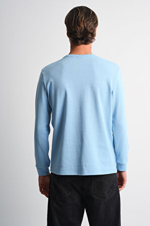 ALEXANDERGARDI Uzun Kollu Bisiklet Yaka Basic Sweatshirt