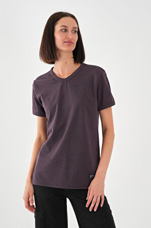 ALEXANDERGARDI V Yaka T-shirt