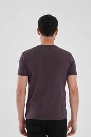 ALEXANDERGARDI V Yaka Kısa Kollu Erkek T-shirt