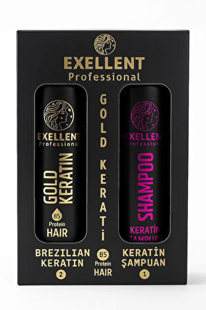 EXELLENT BREZİLYA KERATİN VE ŞAMPUANI          