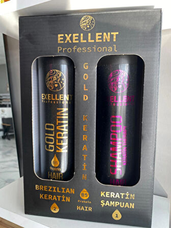 EXELLENT BREZİLYA KERATİN VE ŞAMPUANI          