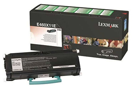 Lexmark E460X11E Siyah Orjinal Toner