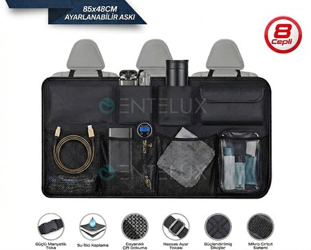 Renault Scenic 3 1.5 dCi Conquest 2016 Tam Uyumlu Organizer ve Bagaj Havuzu
