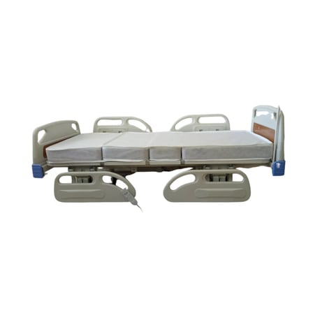PY152/A 2 Motorlu Full ABS Hasta Karyolası + 4 Parçalı Yatak