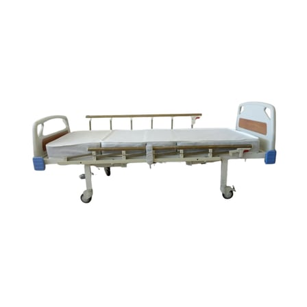PY152 2 Motorlu ABS Başlıklı Hasta Karyolası + 4 Parçalı Yatak
