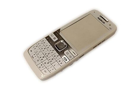 Nokia E55 Kasa Kapak Nokia E55 Beyaz Renk Orta Kasa Ön Kapak Arka Kapak Tuş Takımı