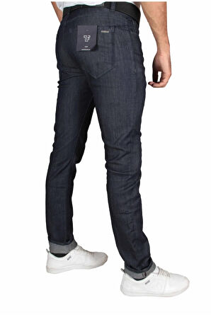 Içi Polarlı Likralı Kışlık Kalın Erkek Kot Pantolon 1242