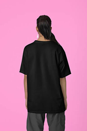 Unisex Oversize Baskısız Basic Tişört
