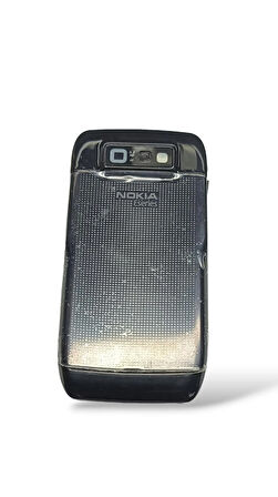 Nokia E71 Kasa Kapak Nokia E71 Uyumlu Kasa Siyah Renk Orta Kasa ön kapak Arka Kapak Tuş Takımı