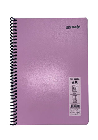 mynote FLEX PASTEL Defter A5 80 yp Kareli