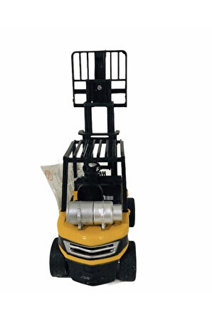 Çek Bırak Sesli Işıklı Metal Forklift Oyuncak