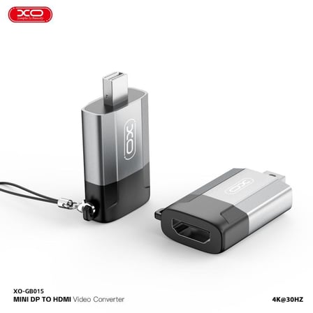 Mini DP to HDMI Video Dönüştürücü Adaptör GB015 4K Görüntü Kablosu Ofis Aksesuarı Monitör Ucu