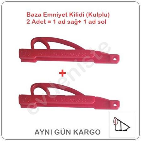 BAZA EMNİYET KİLİDİ KULPLU , BAZA KİLİDİ