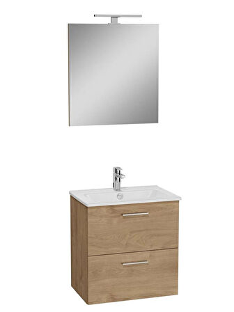 VitrA Mia 60cm Altın Meşe Banyo Dolabı 67092