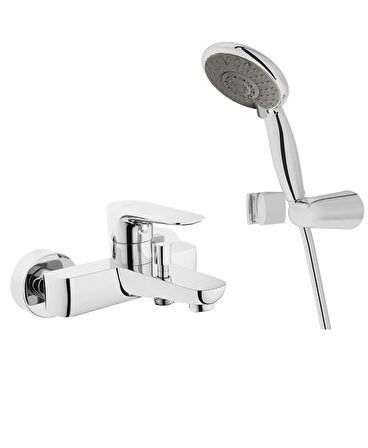 Artema X-Line Banyo Bataryası A42324 + Artema Cozy 5F Sürgülü El Duş Takımı A45681 Set 