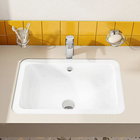 Vitra S20 Tezgah Altı Lavabo 48cm Beyaz 7475B003-0618