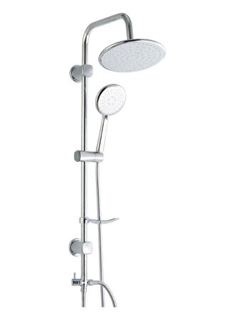 Artema Flow Round Banyo Bataryası + Lavabo Bataryası + Duxxa Bolero Duş Sistemi Set