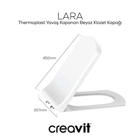 Creavit Lara Klozet Kapağı
