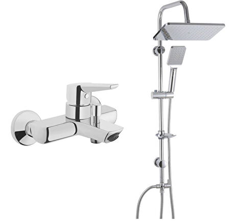 Artema Solid S Banyo Bataryası + Duxxa Mirage Duş Sistemi
