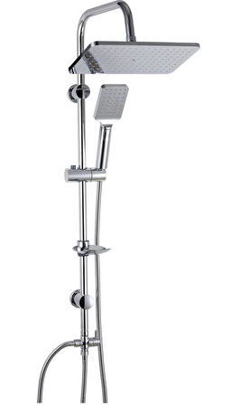 Artema Solid S Banyo Bataryası + Kuğu Lavabo Bataryası + Duxxa Mirage Duş Sistemi