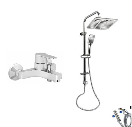 Artema Win S Banyo Bataryası + Doppo Siena Lux Tepe Duş Sistemi