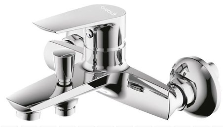 CREAVİT SOLO BANYO BATARYASI + DOPPO LONG TEPE DUŞ SİSTEMİ İKİLİ SET