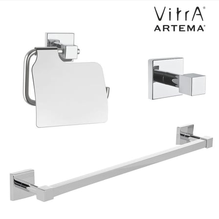 ARTEMA Q-LİNE UZUN HAVLULUK A44995+KAPAKLI KAĞITLIK A44996+ASKILIK A44998 SET