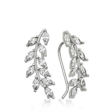 Gümüş Başak Kadın Küpesi