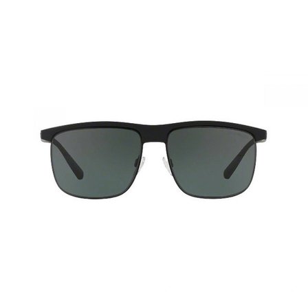 Emporio Armani EA4108 Erkek Güneş Gözlüğü Siyah Çerçeve Yeşil Cam 60 mm Dikdörtgen