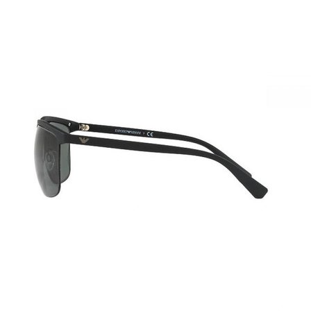 Emporio Armani EA4108 Erkek Güneş Gözlüğü Siyah Çerçeve Yeşil Cam 60 mm Dikdörtgen