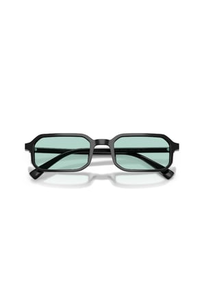 Emporio Armani Ea4253U Güneş Gözlüğü Siyah Çerçeveli Mavi Camlı Dikdörtgen Kemik 54 Ekartman