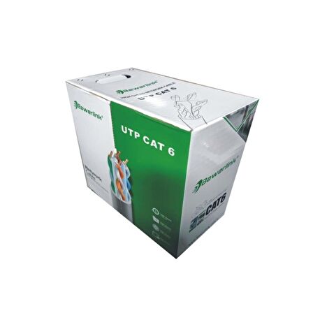 Bawerlink BW-CAT608 305m Gri Utp CAT6 Kablo