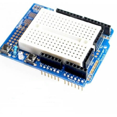 Mini Breadboardlu Arduino UNO R3 Proto Shield Kiti