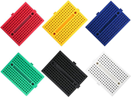 Mini Breadboard 6’Lı Set