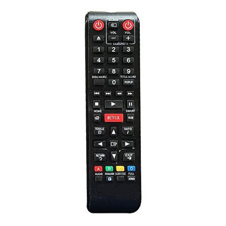Samsung Netflix Tuşlu Kısa Model Lcd-Led Tv Kumandası