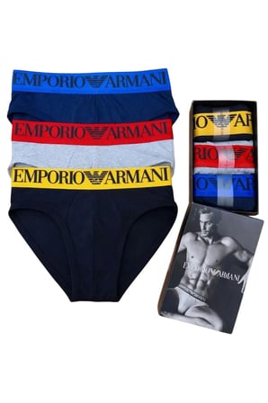 Emporio Armani Erkek 3"Lü SLİP Boxer Set