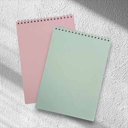 ÇİZGİSİZ 2Lİ SET BLOKNOT DEFTER