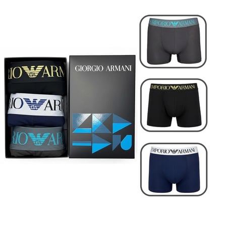 Emporio Armani Erkek 3'lü Boxer Set