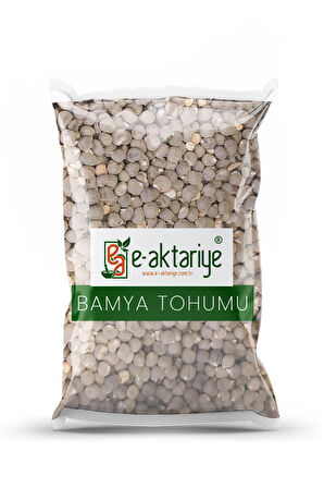 E-aktariye İlaçsız Yenilebilir Yerli Bamya Tohumu 1 kg