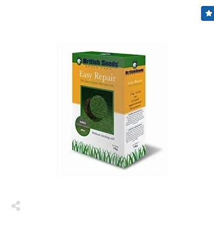 Evergreen Easy Repair - Tamir, Yama ve Ara Ekim İçin Çim Tohumu - 1 Kg