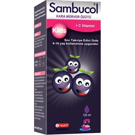 EasyFishoil 30 Jel Tablet+Sambucol Kids Likit 120 ml