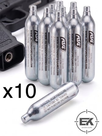 ASG 12 Gram CO2 Hava Tüpü (10 Adet)