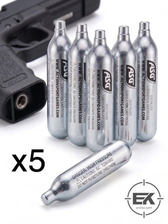 ASG 12 Gram CO2 Hava Tüpü (5 Adet)